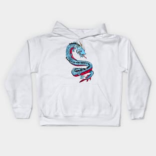 Winter Dragon Kids Hoodie